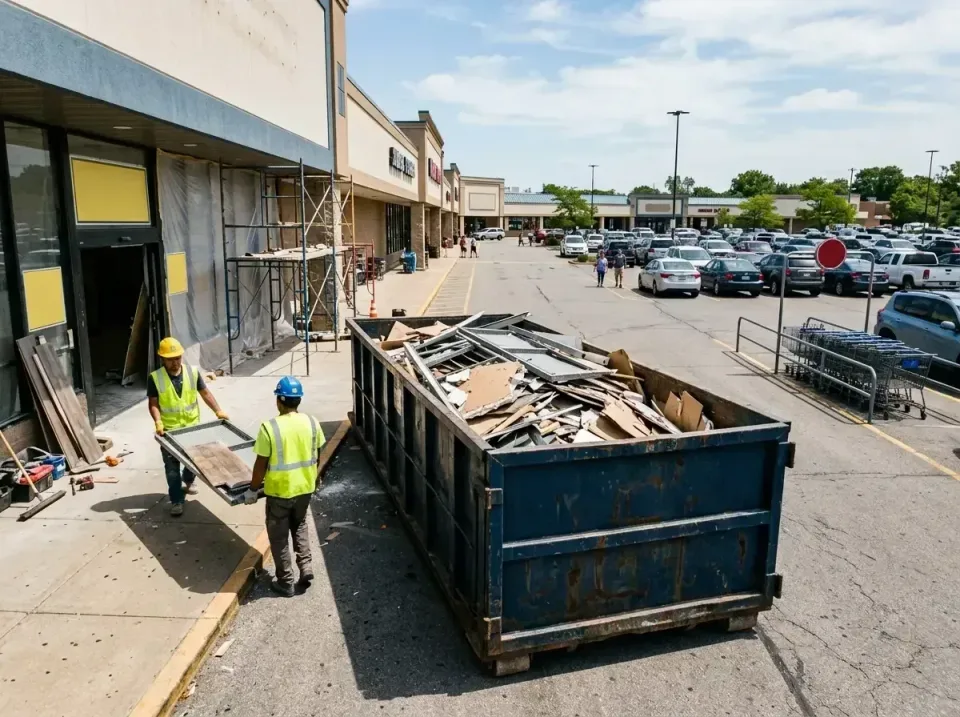 retail-store-renovation-debris-003 — frequently asked questions, Roll-off Dumpster Rentals in Baldwin Park, CA
